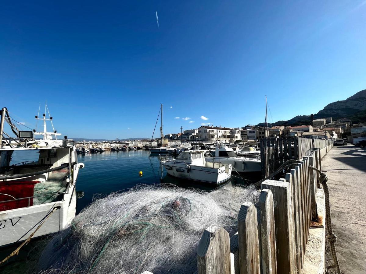 Authentique T3 Calme Entre Mer Et Calanques Марсилия Екстериор снимка