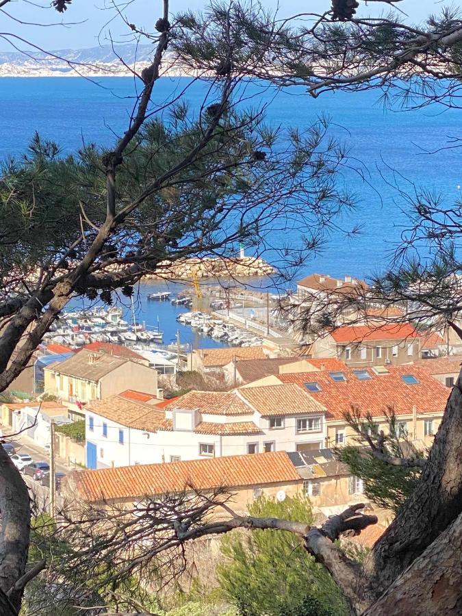 Authentique T3 Calme Entre Mer Et Calanques Марсилия Екстериор снимка